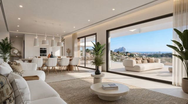 3 soverom Villa til salgs i Calpe / Calp med svømmebasseng garasje - € 1 345 000 (Ref: 9978145)