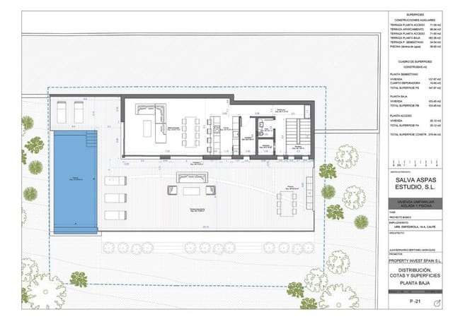 3 soverom Villa til salgs i Calpe / Calp med svømmebasseng garasje - € 1 360 000 (Ref: 9978146)