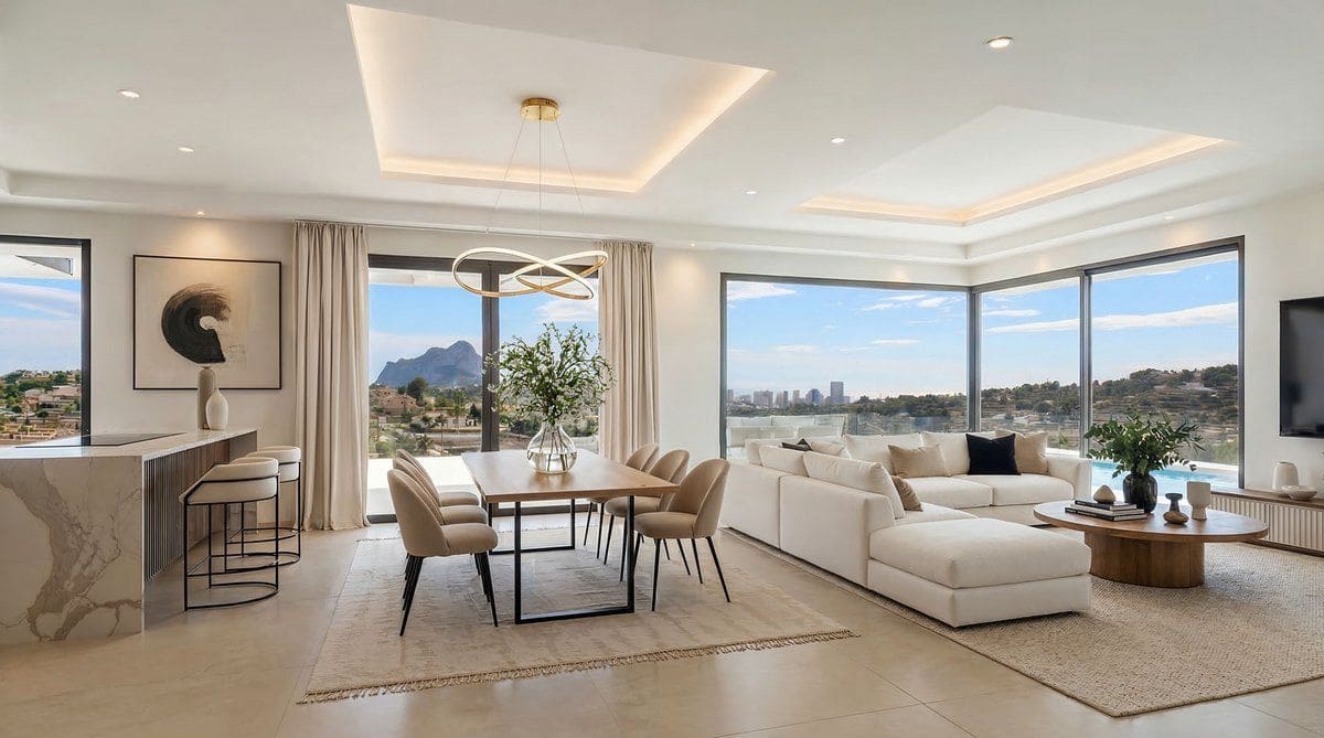 3 soverom Villa til salgs i Calpe / Calp med svømmebasseng garasje - € 1 360 000 (Ref: 9978146)