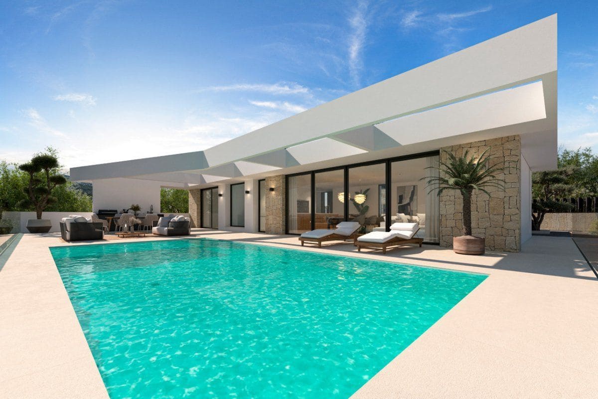 3 quarto Moradia para venda em Calpe / Calp com piscina garagem - 1 290 000 € (Ref: 9978147)