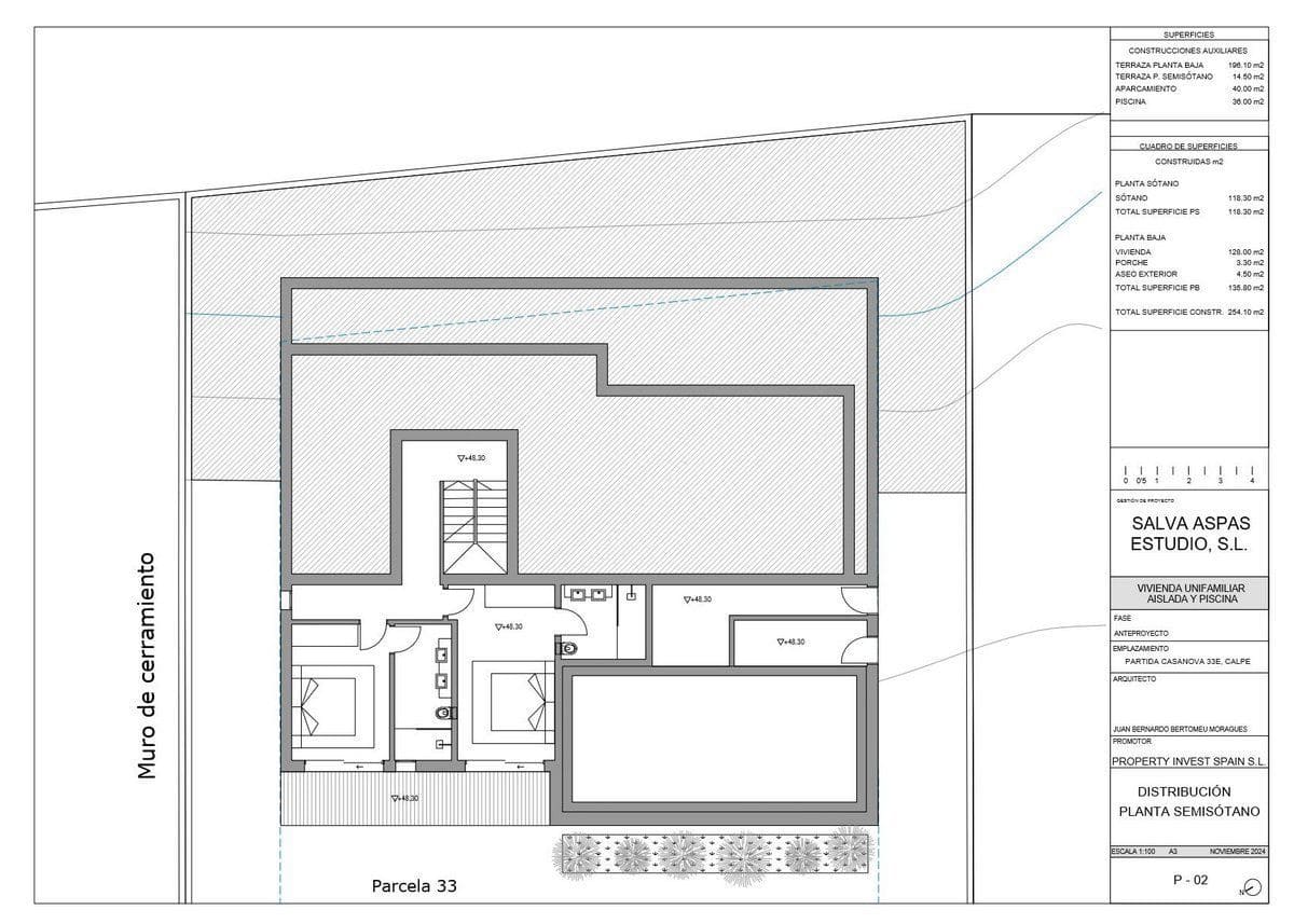 3 quarto Moradia para venda em Calpe / Calp com piscina garagem - 1 290 000 € (Ref: 9978147)