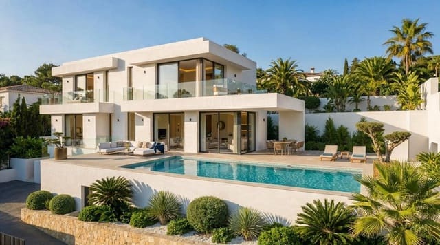 3 soveværelse Villa til salg i Calpe / Calp med swimmingpool garage - € 1.180.000 (Ref: 9978148)