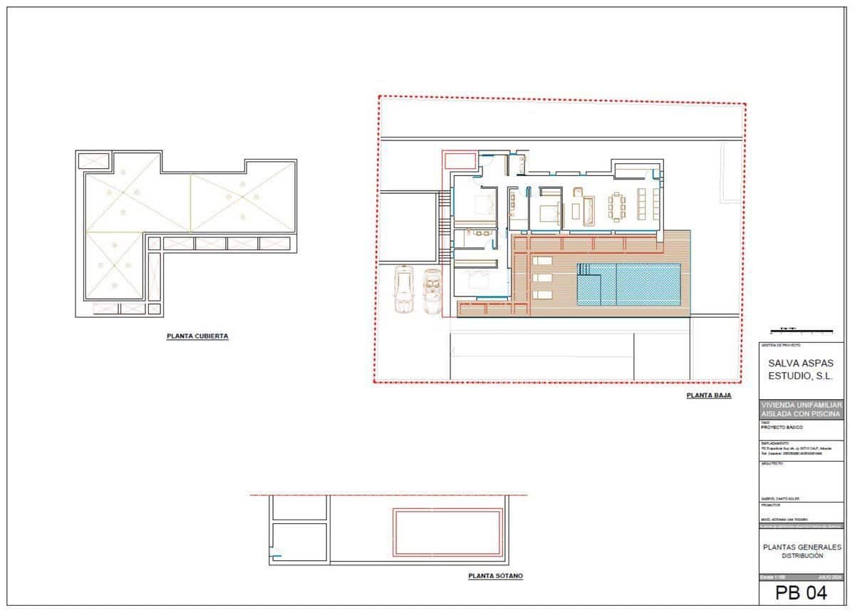 3 camera da letto Villa in vendita in Calpe / Calp con piscina garage - 899.000 € (Rif: 9978150)