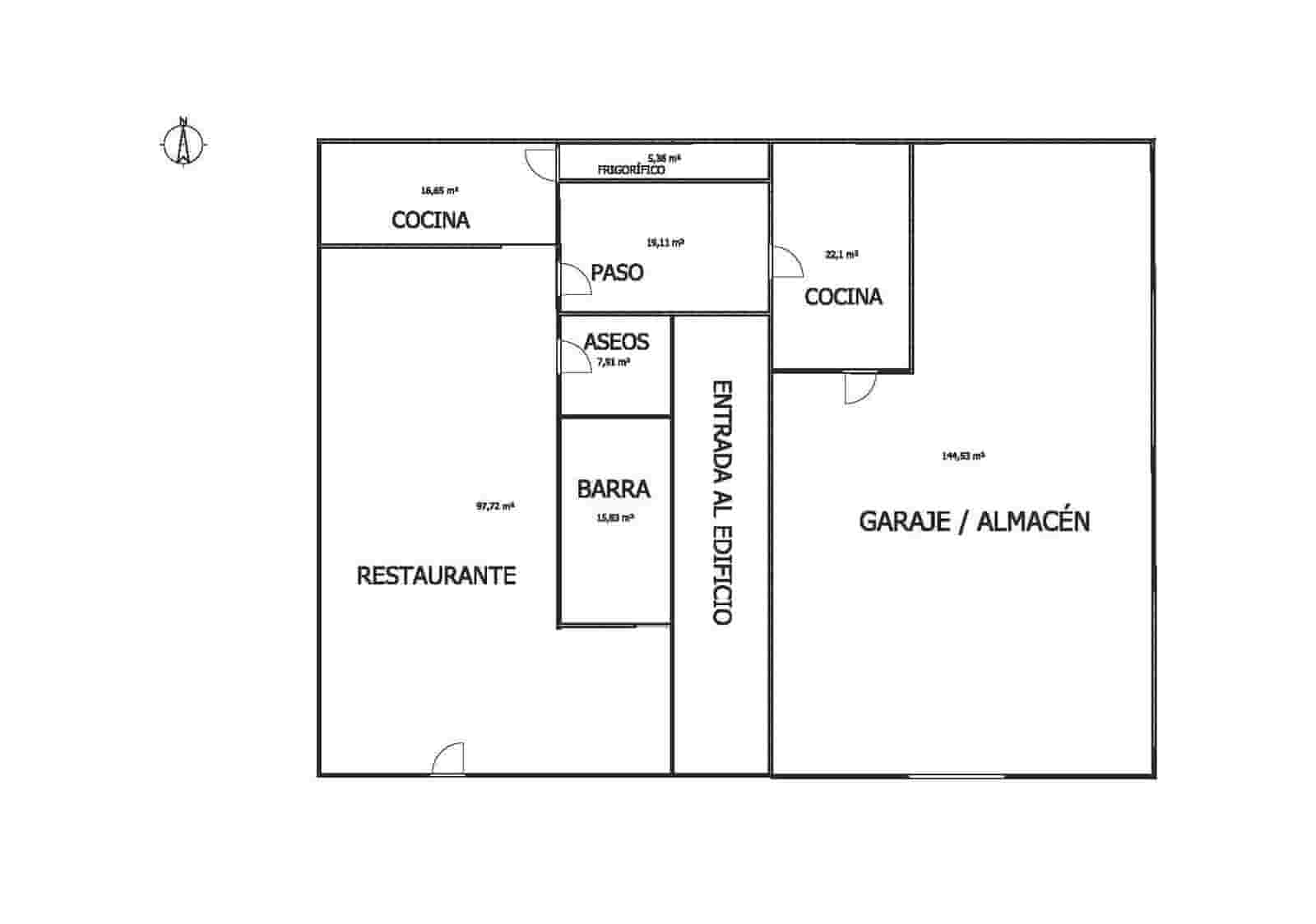 Local Commercial à vendre à Calpe / Calp avec garage - 390 000 € (Ref: 9994756)