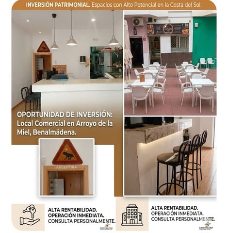 Restaurant/Bar til salg i Benalmádena - € 150.000 (Ref: 9852071)