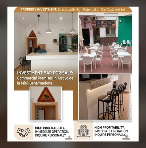 Restaurant/Bar til salg i Benalmádena - € 150.000 (Ref: 9852071)