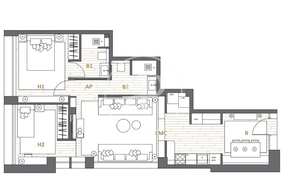 2 sypialnia Apartament na sprzedaż w Miasto Barcelona - 475 000 € (Ref: 10033989)