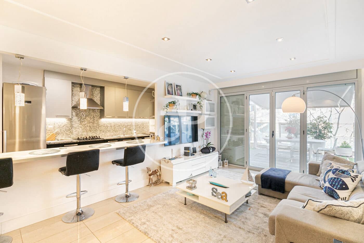3 soverom Leilighet til leie i Badalona med svømmebasseng garasje - € 2 500 (Ref: 10041151)
