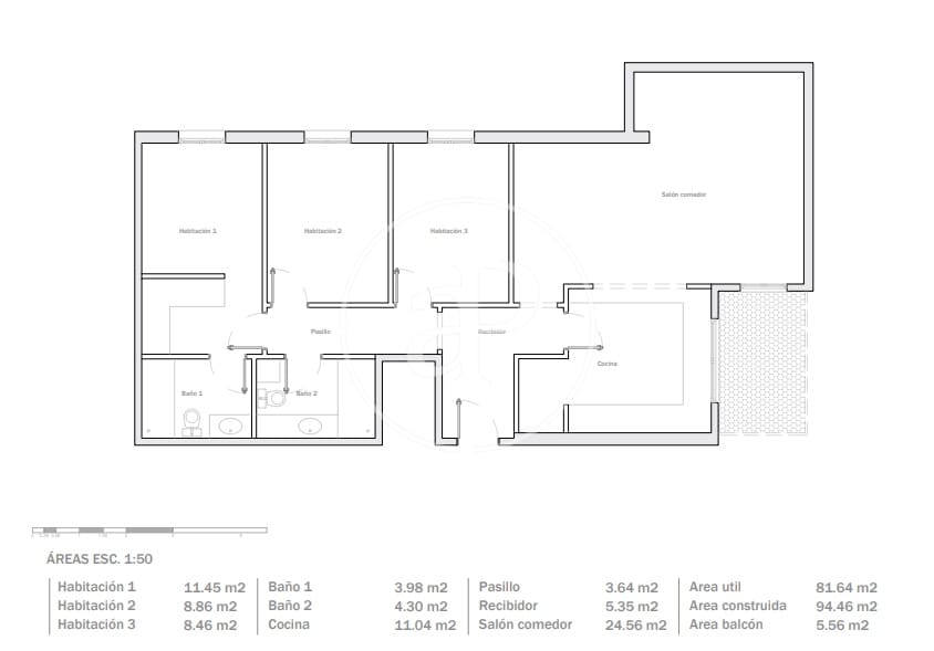 3 bedroom Apartment for sale in Barcelona city with garage - € 800,000 (Ref: 10041152)