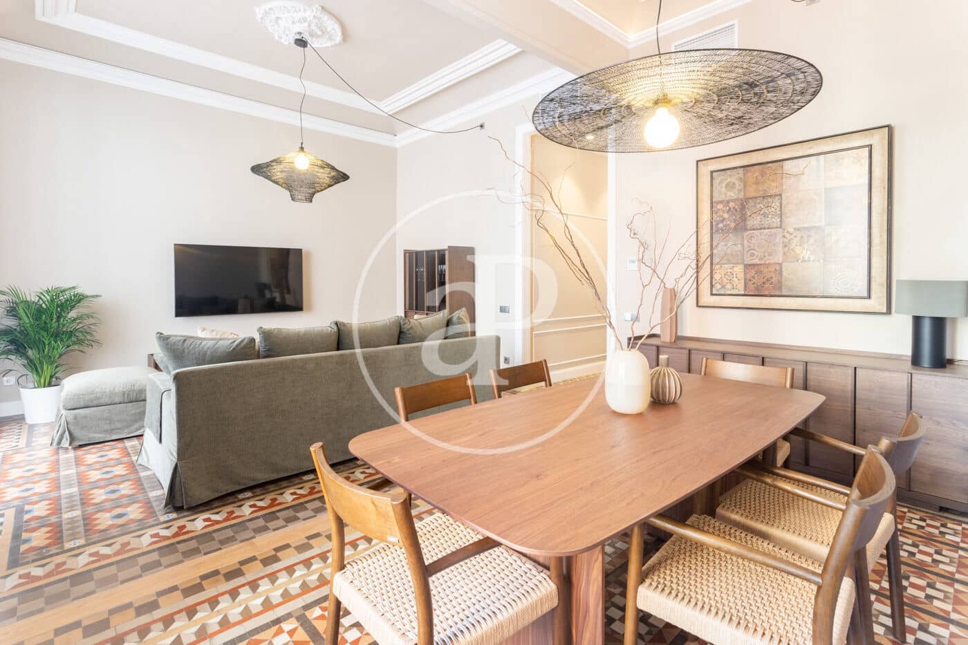 4 slaapkamer Appartement te huur in Barcelona stad - € 8.700 (Ref: 10049297)