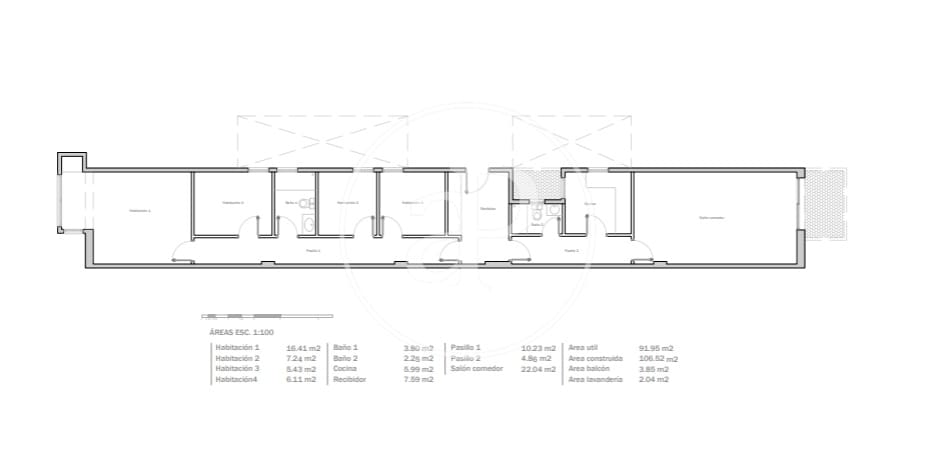 4 makuuhuone Huoneisto myytävänä paikassa Barcelona kaupunki - 545 000 € (Ref: 10064576)