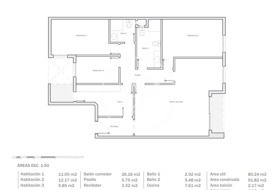 Apartamento de 3 habitaciones en Barcelona ciudad en venta con garaje - 550.000 € (Ref: 10075558)