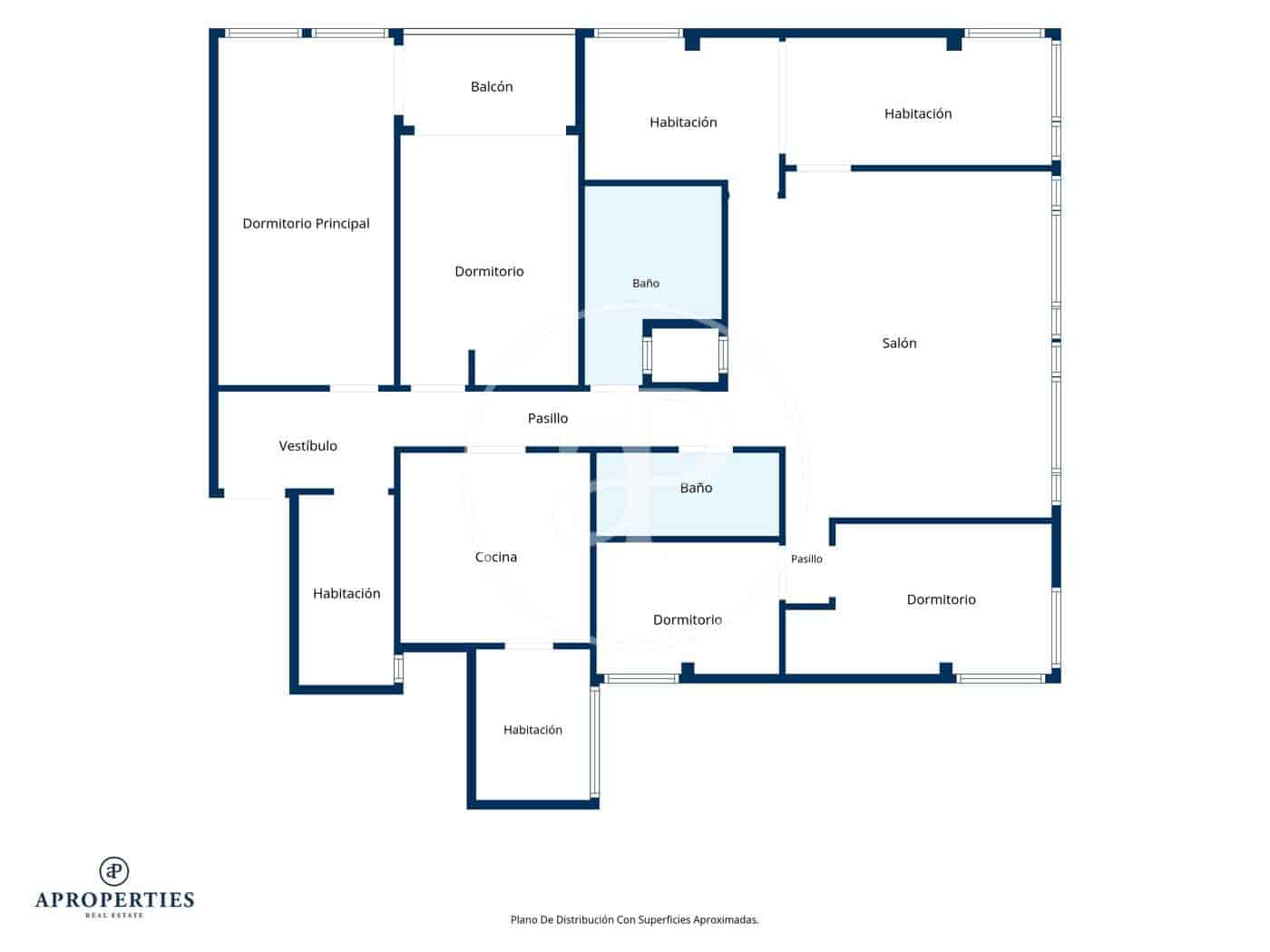 5 makuuhuone Huoneisto myytävänä paikassa Barcelona kaupunki - 1 090 000 € (Ref: 10075559)