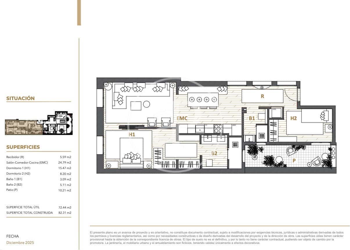 2 sypialnia Apartament na sprzedaż w Miasto Barcelona - 730 000 € (Ref: 10075562)