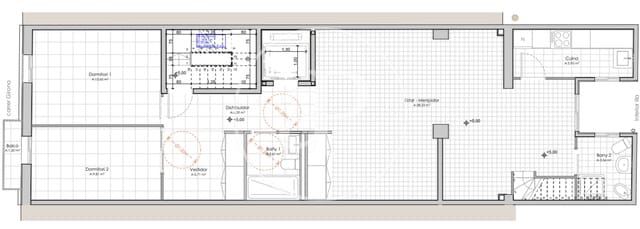 2 soveværelse Lejlighed til salg i La Dreta de L'Eixample, Barcelona by - € 590.000 (Ref: 10089553)