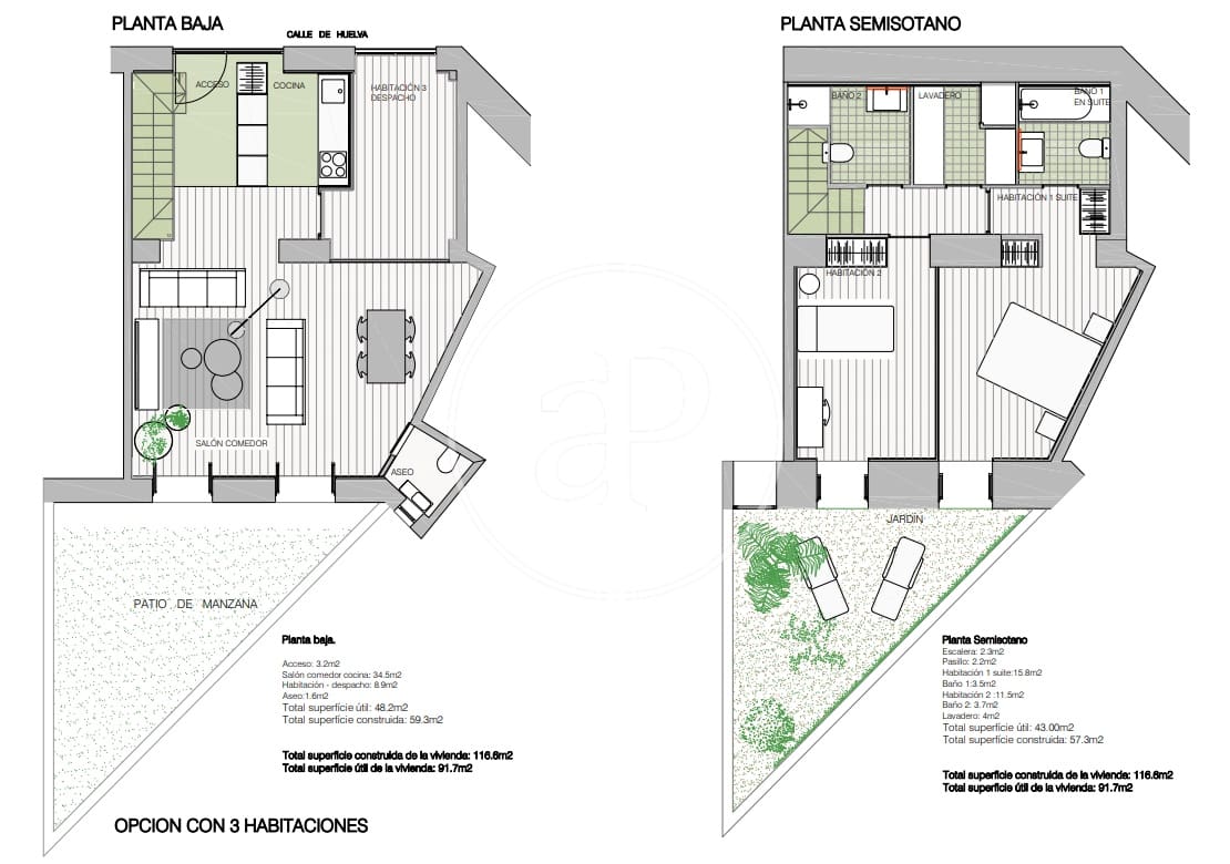 Apartamento de 2 habitaciones en Barcelona ciudad en venta - 469.000 € (Ref: 10100163)