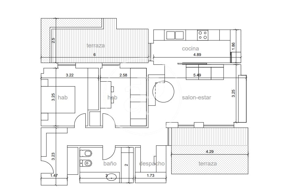 2 soverom Leilighet til salgs i Barcelona by - € 645 000 (Ref: 10115668)