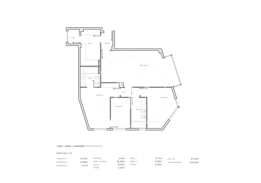 3 camera da letto Appartamento in vendita in Barcelona citta con piscina garage - 669.000 € (Rif: 10129324)