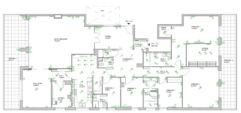 5 quarto Apartamento para venda em Barcelona cidade com garagem - 2 150 000 € (Ref: 10131721)