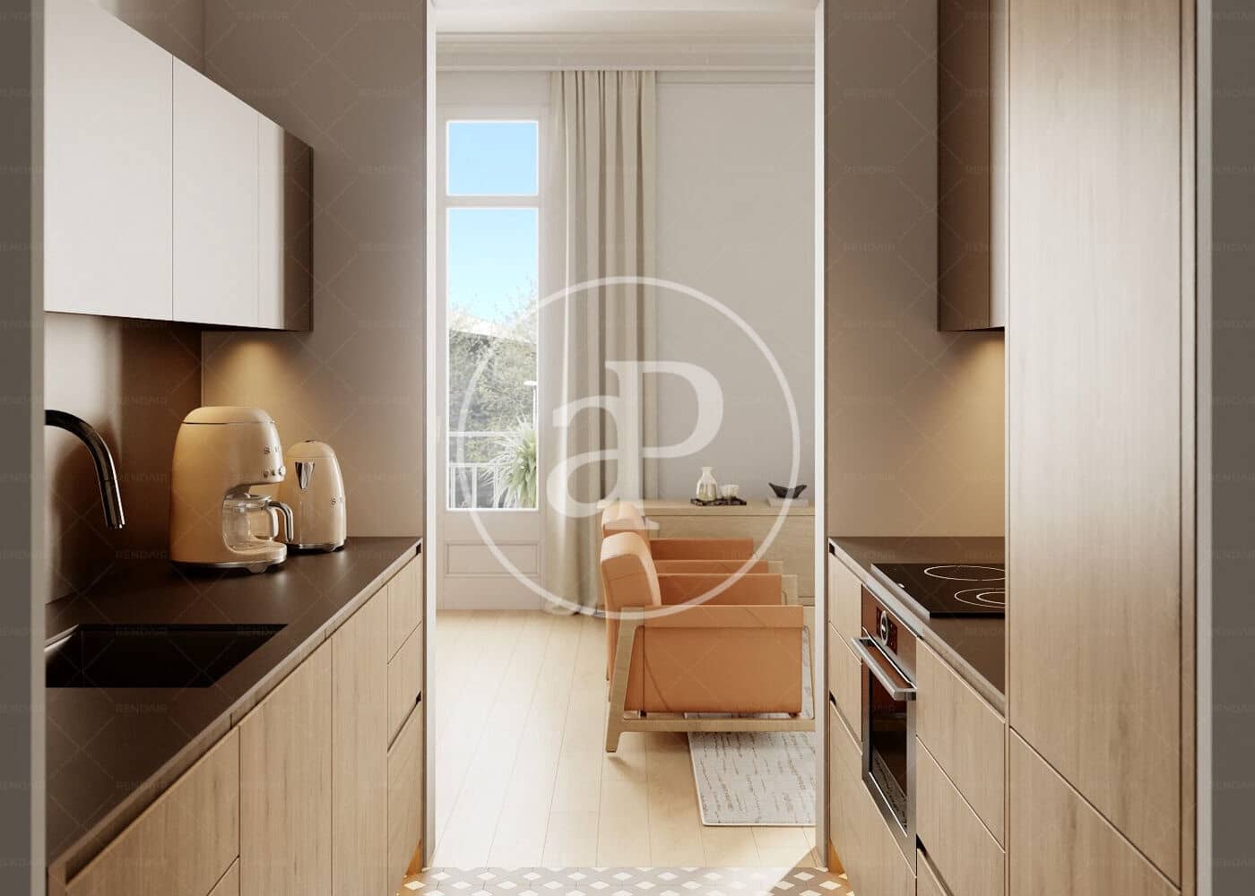3 soveværelse Lejlighed til salg i Barcelona by - € 1.295.000 (Ref: 10135973)