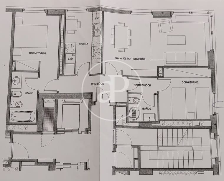 2 soveværelse Lejlighed til salg i Barcelona by med garage - € 665.000 (Ref: 10147032)