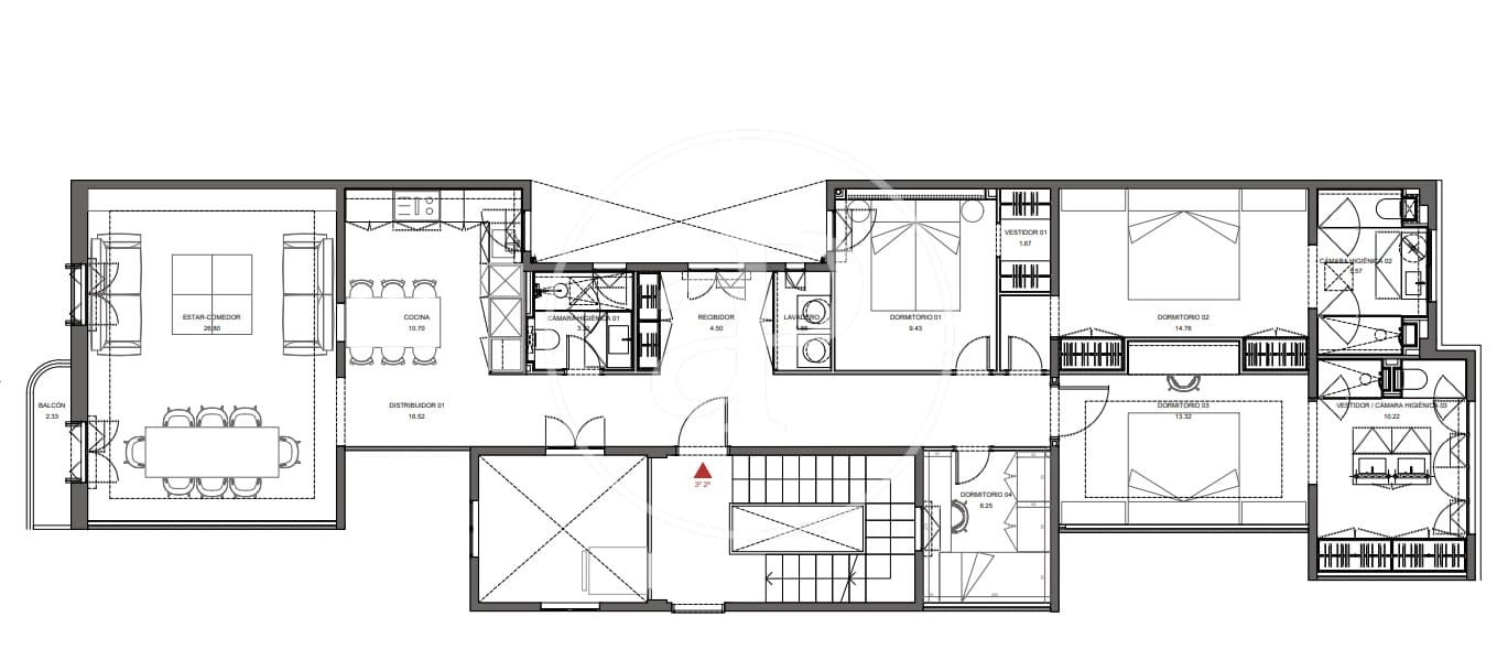 4 soverom Leilighet til salgs i Barcelona by - € 1 370 000 (Ref: 10171488)