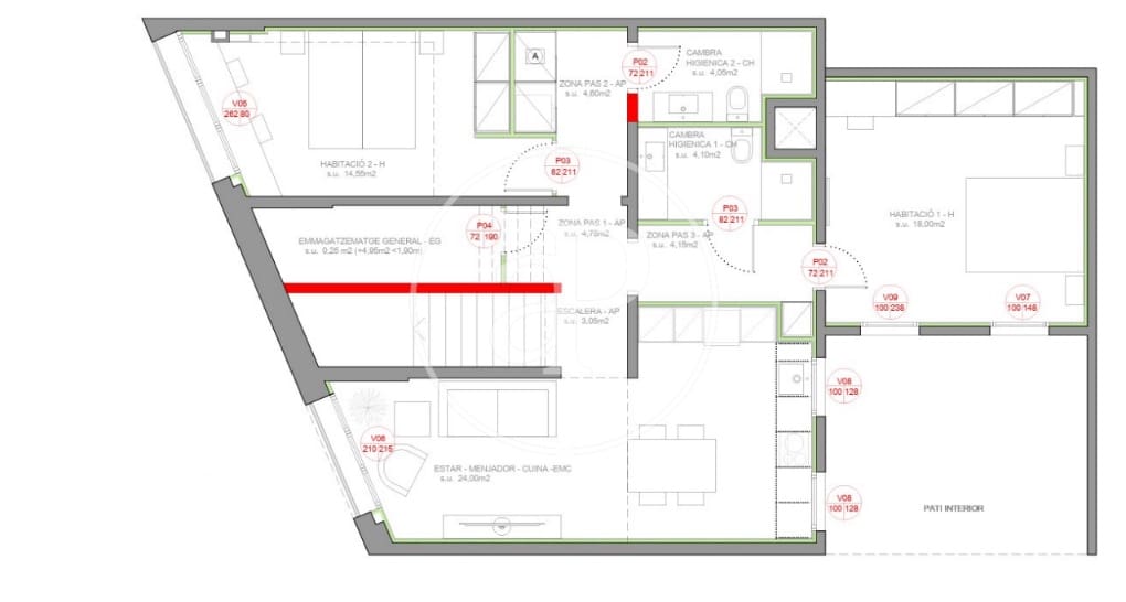 2 soverom Leilighet til salgs i Barcelona by - € 495 000 (Ref: 10171490)