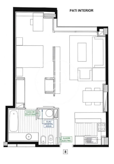 1 bedroom Penthouse for sale in Barcelona city - € 475,000 (Ref: 10177094)