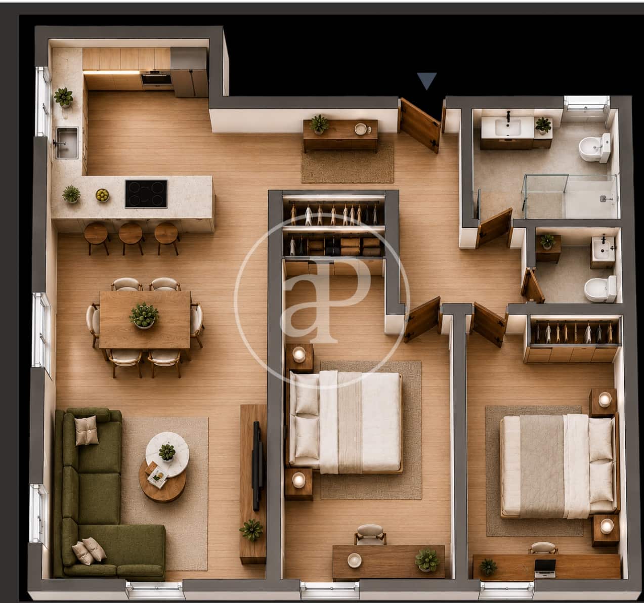 2 sypialnia Apartament na sprzedaż w Miasto Barcelona - 495 000 € (Ref: 10182975)