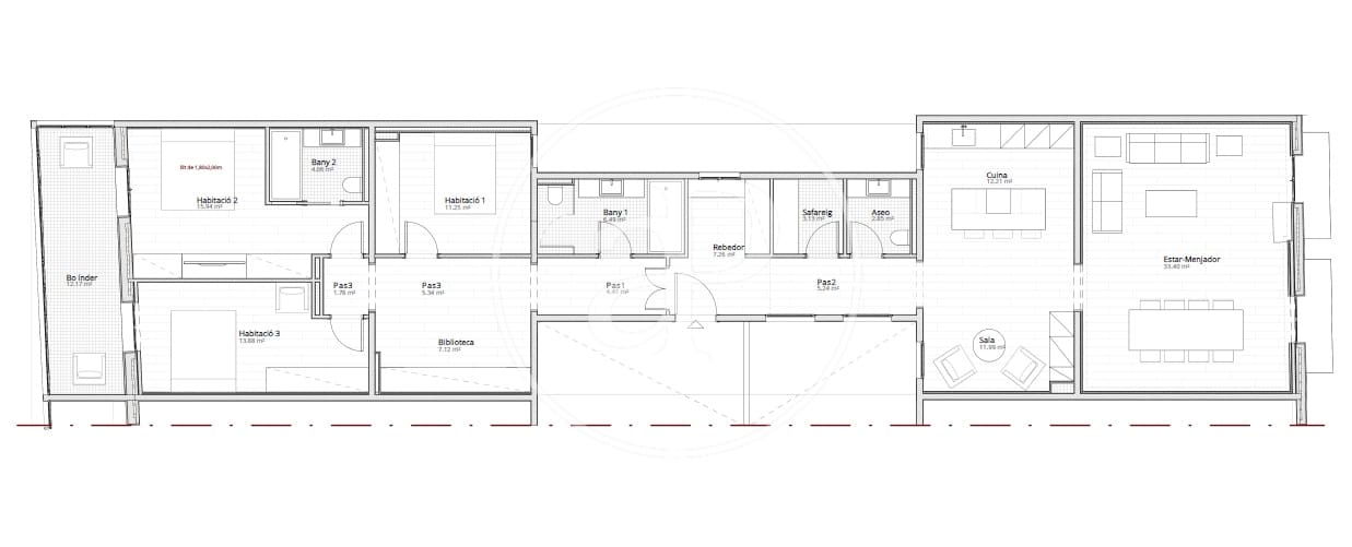 3 soverom Leilighet til salgs i Barcelona by - € 2 800 000 (Ref: 10184806)
