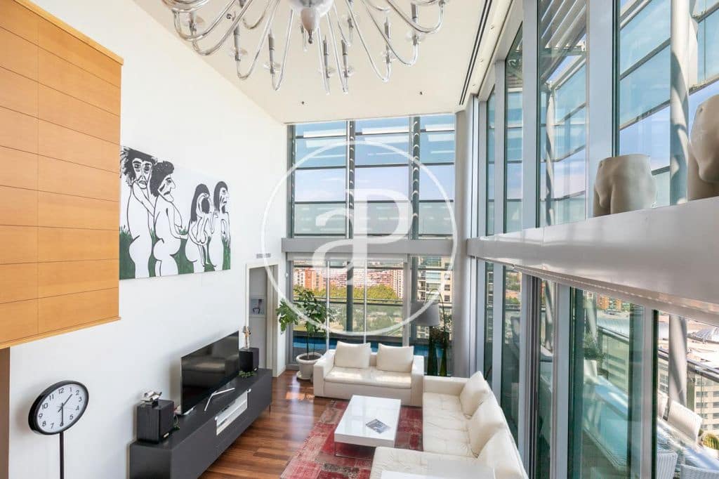 3 soveværelse Penthouse til salg i Barcelona by med swimmingpool - € 2.500.000 (Ref: 5300494)