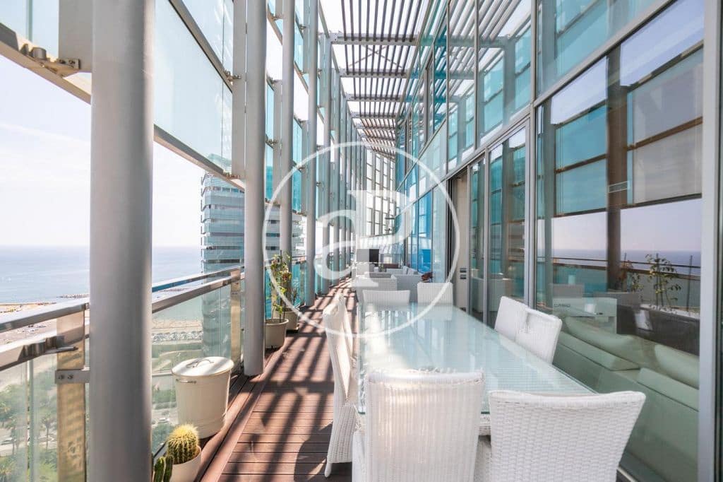 3 soveværelse Penthouse til salg i Barcelona by med swimmingpool - € 2.500.000 (Ref: 5300494)