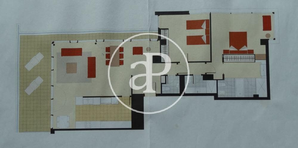 2 camera da letto Attico in vendita in Barcelona citta - 1.900.000 € (Rif: 5953139)