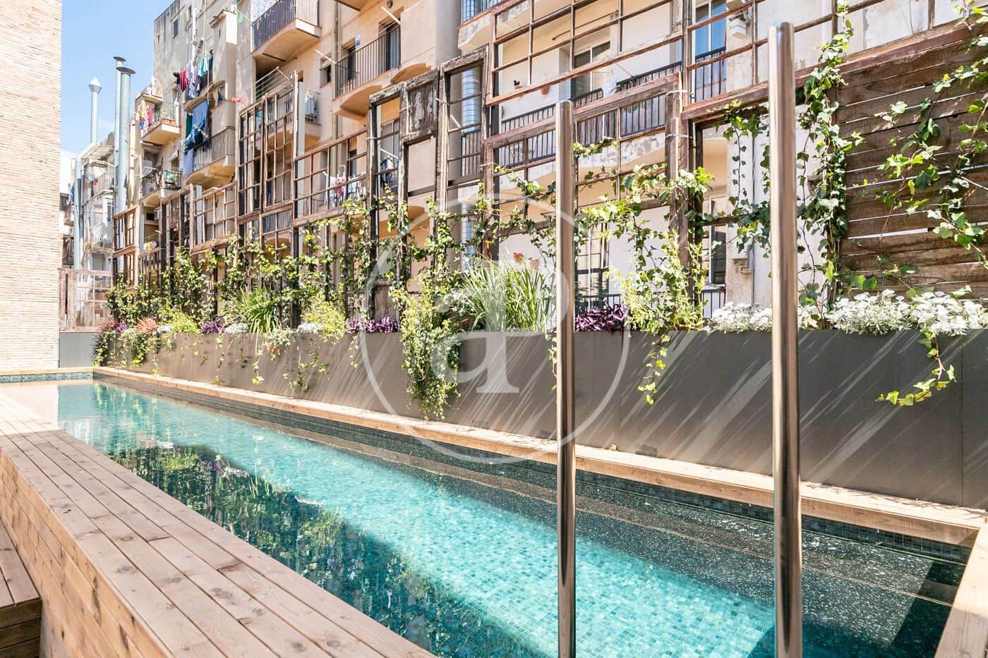 2 bedroom Flat for rent in El Raval, Barcelona city with pool € 1,400