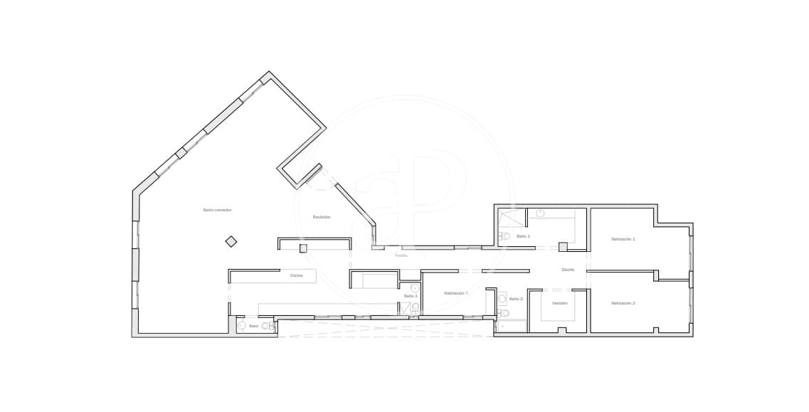 3 quarto Apartamento para venda em Barcelona cidade - 2 250 000 € (Ref: 8693261)