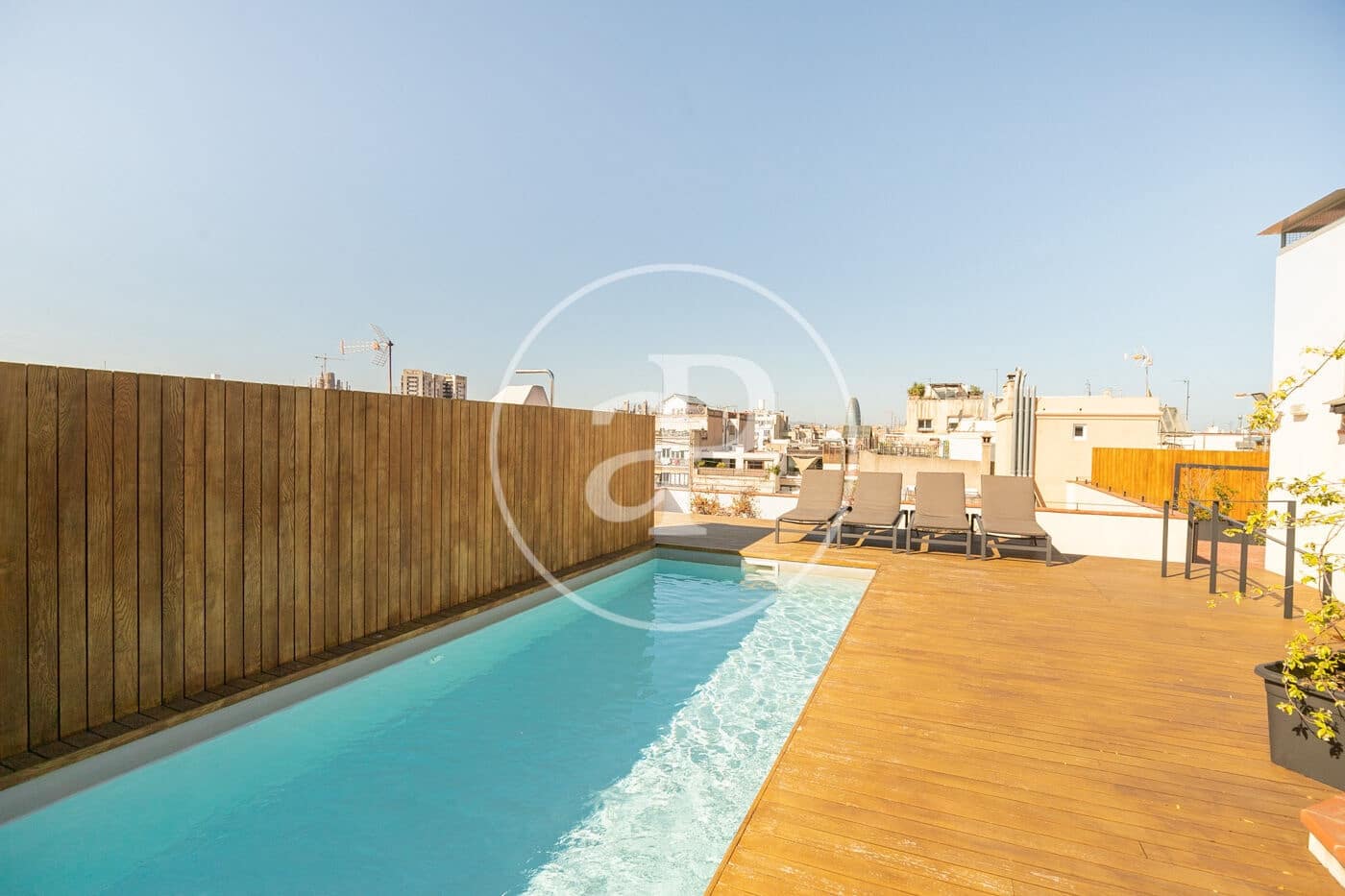 3 soveværelse Lejlighed til leje i Barcelona by med swimmingpool - € 9.000 (Ref: 8726045)