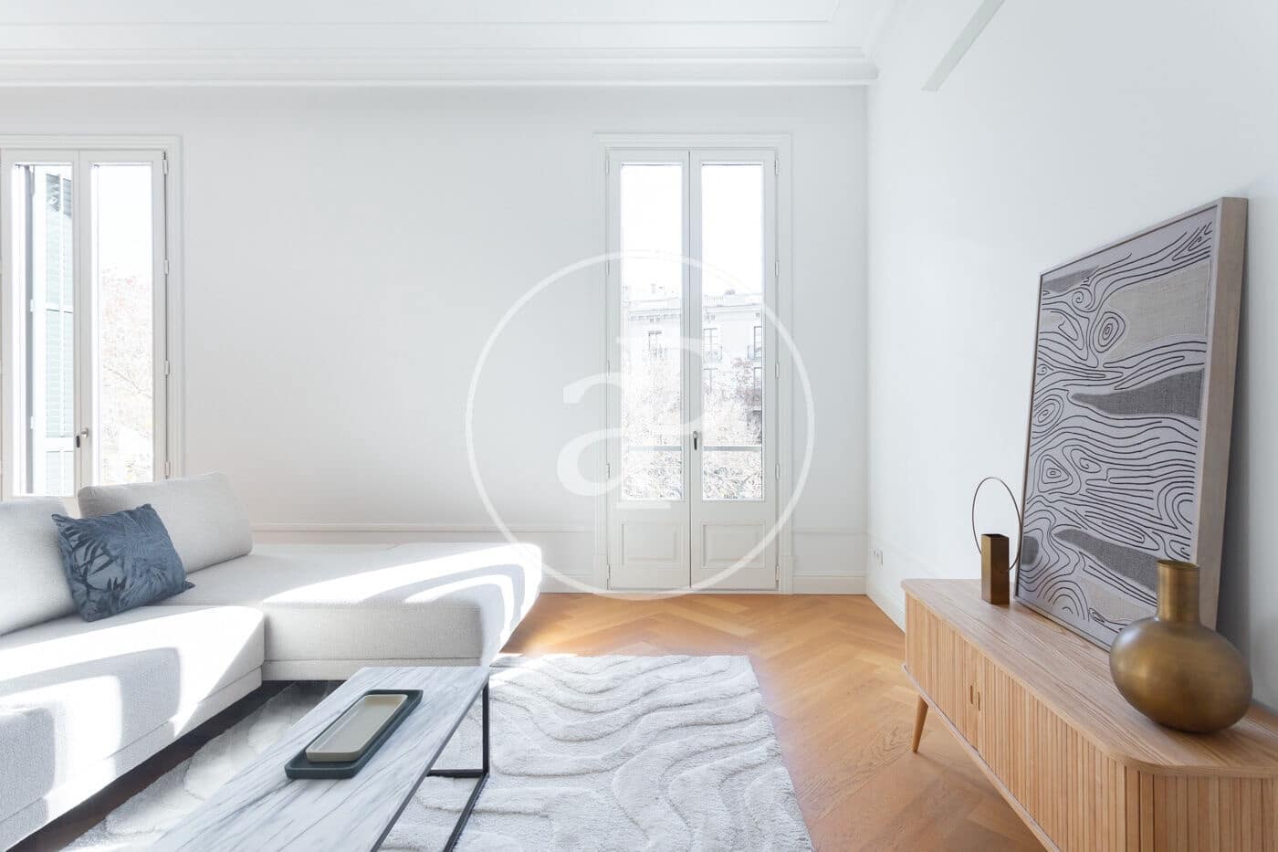 3 soveværelse Lejlighed til leje i Barcelona by med swimmingpool - € 9.000 (Ref: 8726045)