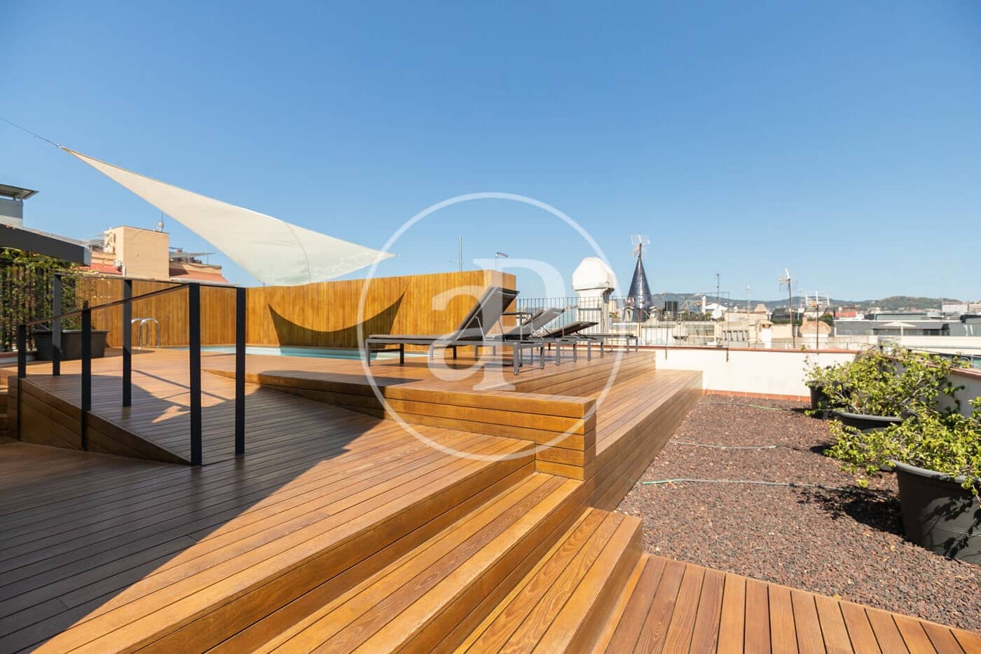 3 soveværelse Lejlighed til leje i Barcelona by med swimmingpool - € 9.000 (Ref: 8726045)