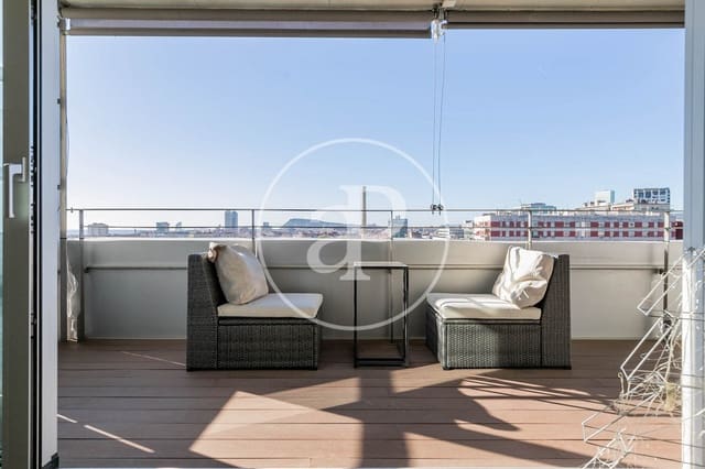 Appartement de 2 chambres à louer à Diagonal Mar i El Front Marítim del Poblenou, Barcelone ville avec piscine - 2 843 € (Ref: 8726067)