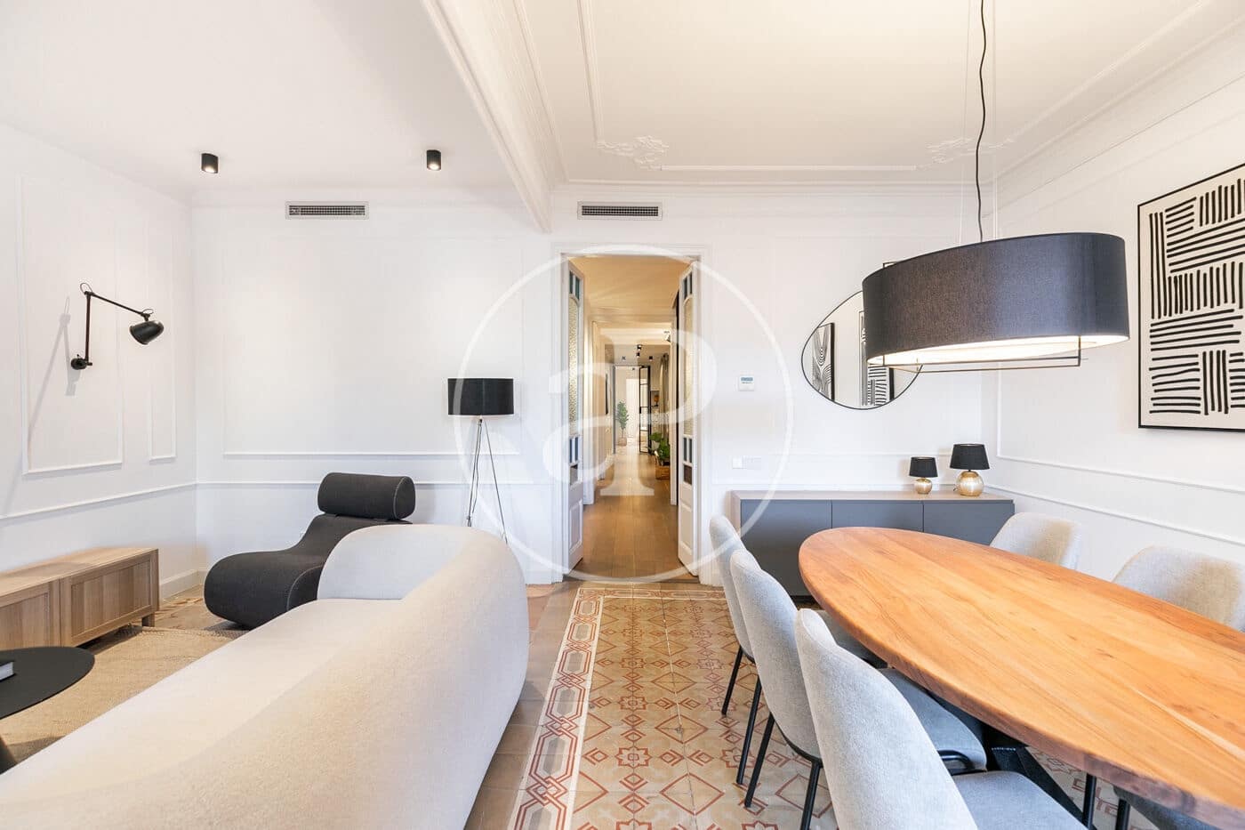 Appartement de 3 chambres à louer à Barcelone ville - 4 200 € (Ref: 8726123)