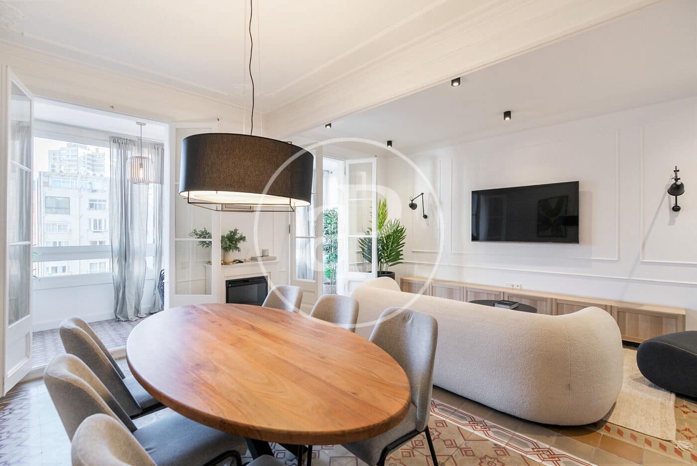 Appartement de 3 chambres à louer à Barcelone ville - 4 200 € (Ref: 8726123)