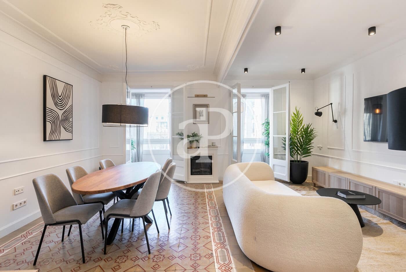 Appartement de 3 chambres à louer à Barcelone ville - 4 200 € (Ref: 8726123)