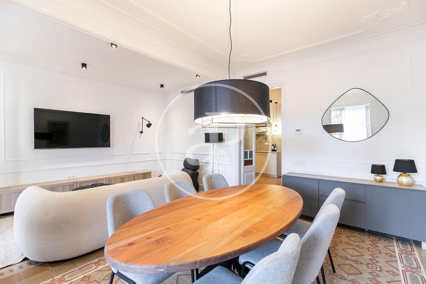 Appartement de 3 chambres à louer à Barcelone ville - 4 200 € (Ref: 8726123)