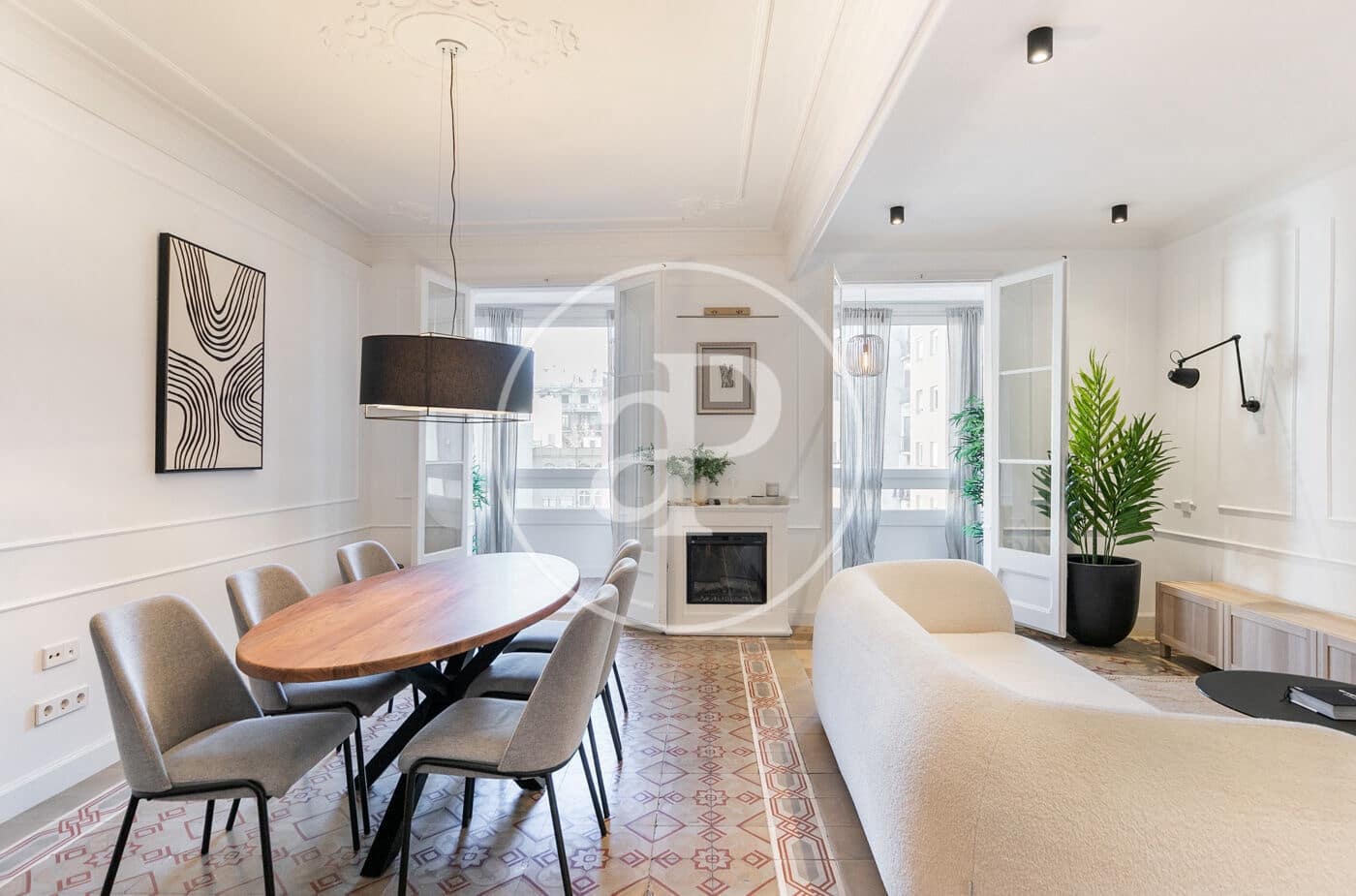 Appartement de 3 chambres à louer à Barcelone ville - 4 200 € (Ref: 8726123)