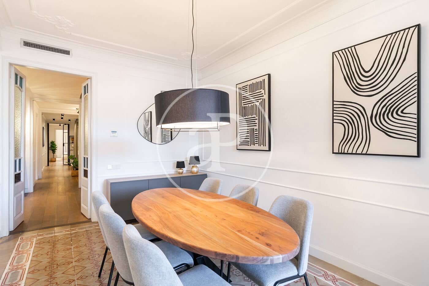 Appartement de 3 chambres à louer à Barcelone ville - 4 200 € (Ref: 8726123)