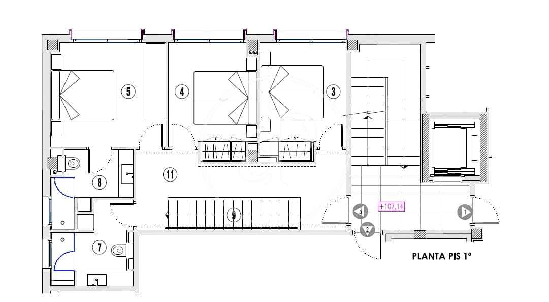 3 slaapkamer Appartement te huur in Barcelona stad met zwembad - € 4.700 (Ref: 8726148)