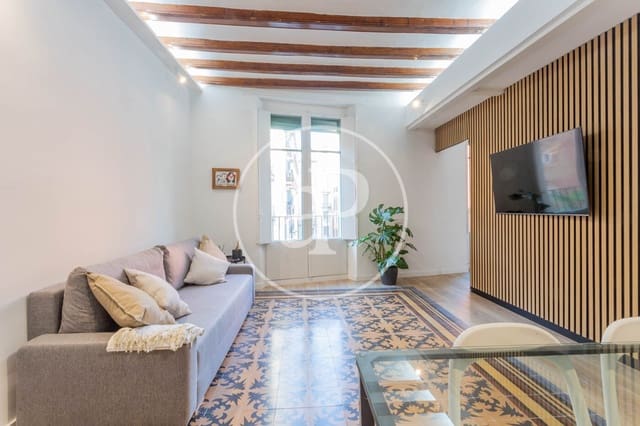 1 quarto Apartamento para arrendar em Sant Pere, Santa Caterina i La Ribera, Barcelona cidade - 2 000 € (Ref: 8726164)