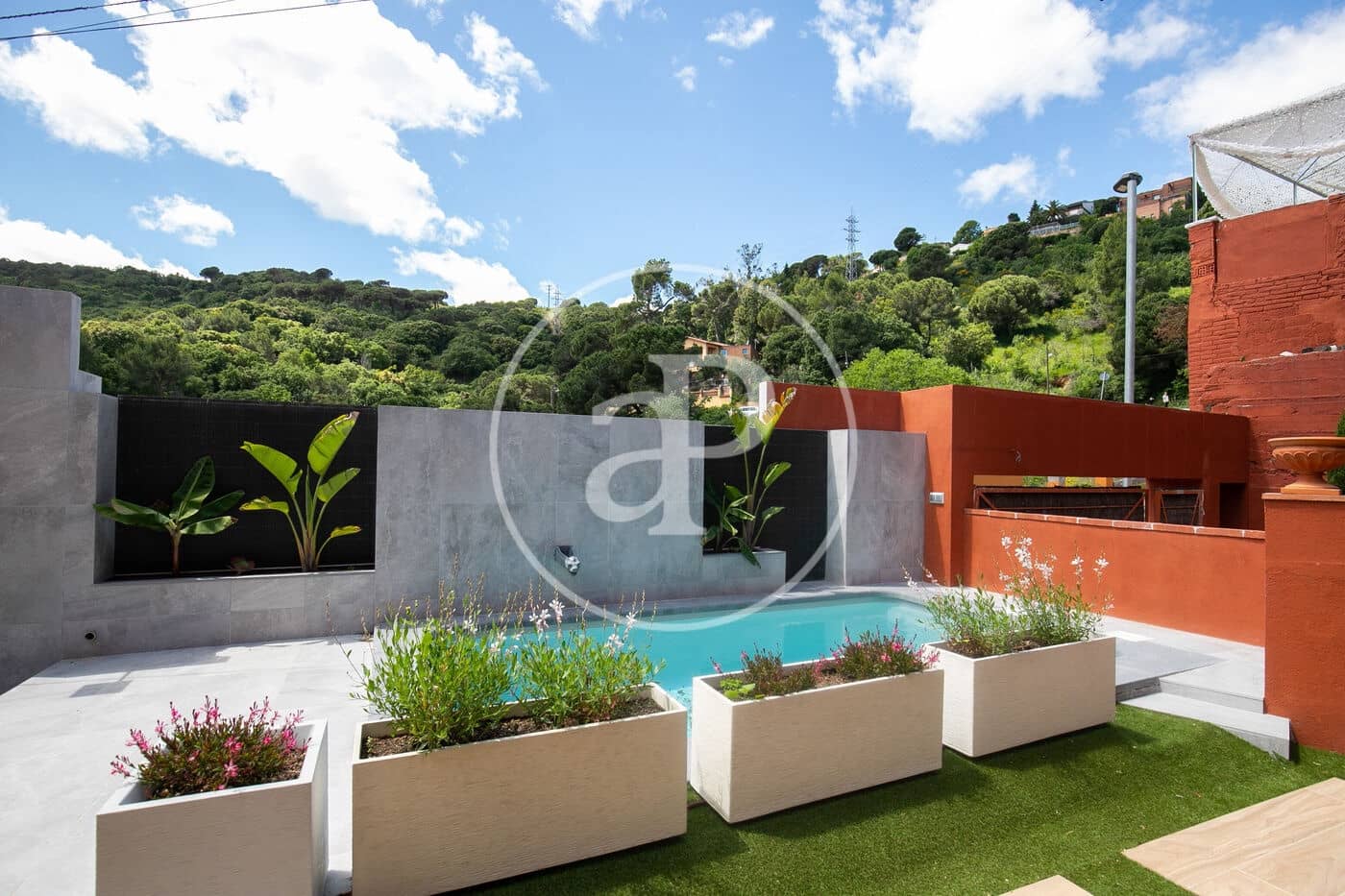 Villa/Maison de 3 chambres à louer à Barcelone ville avec piscine - 3 550 € (Ref: 8726189)