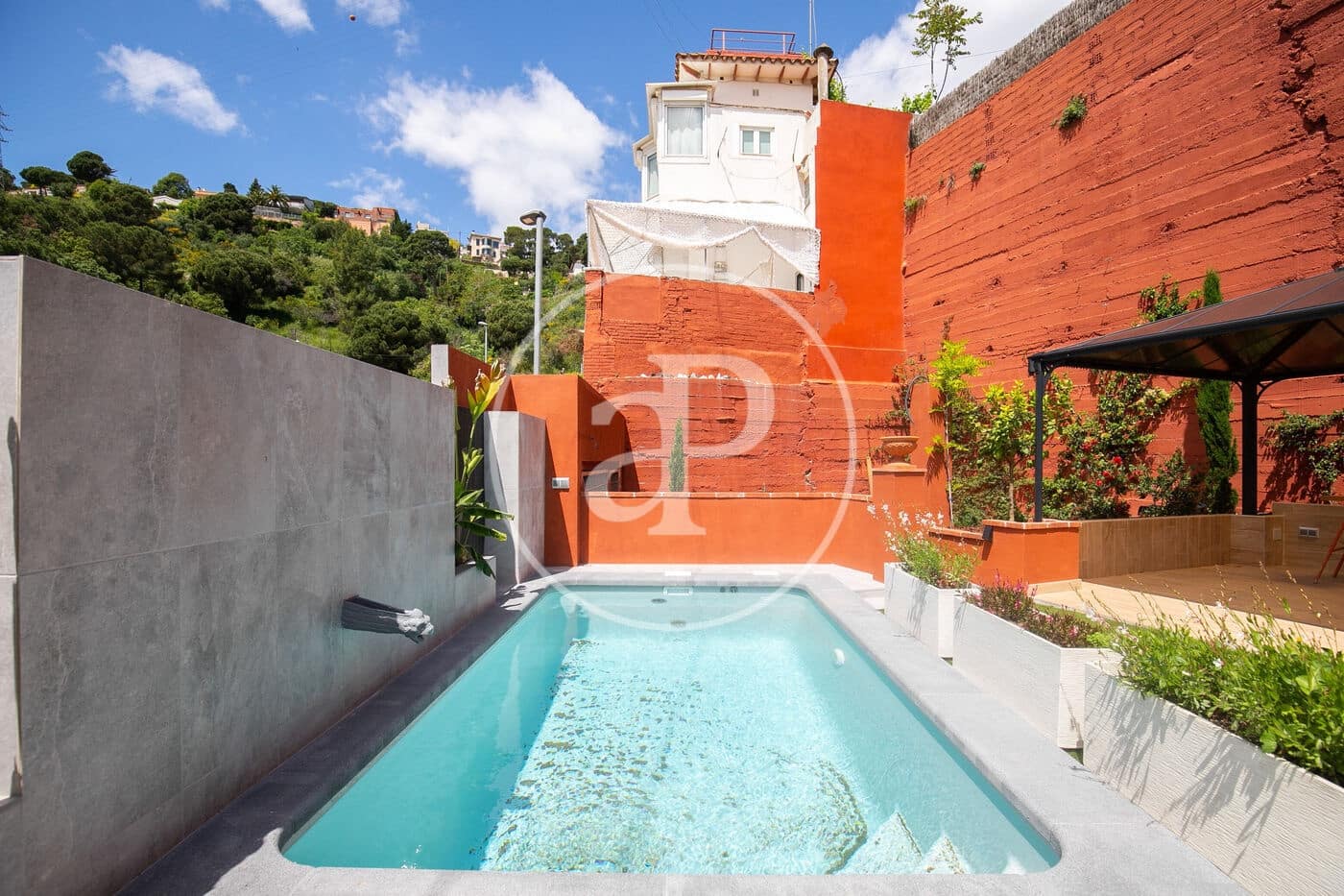 Villa/Maison de 3 chambres à louer à Barcelone ville avec piscine - 3 550 € (Ref: 8726189)