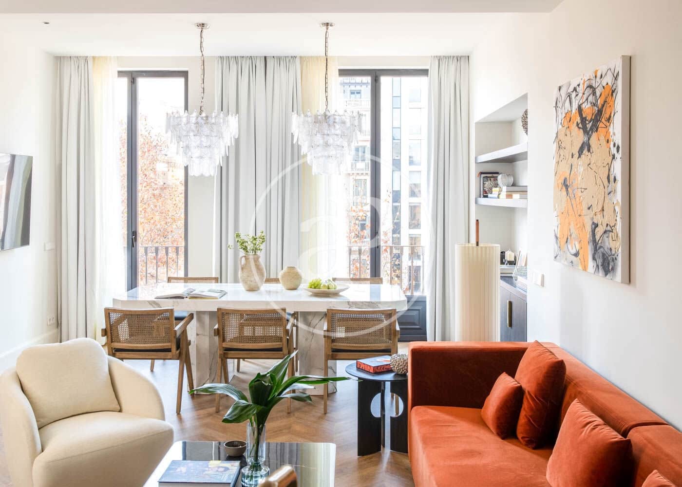 2 slaapkamer Appartement te huur in Barcelona stad met zwembad - € 10.000 (Ref: 8726207)